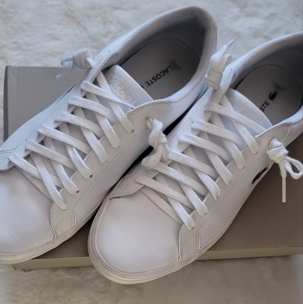 Lacoste White Lerond Bl 1 Men Shoe sz. 9